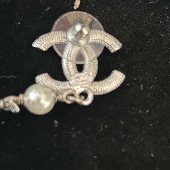 Authentic Chanel Crystal Earrings - Picture 5 of 8